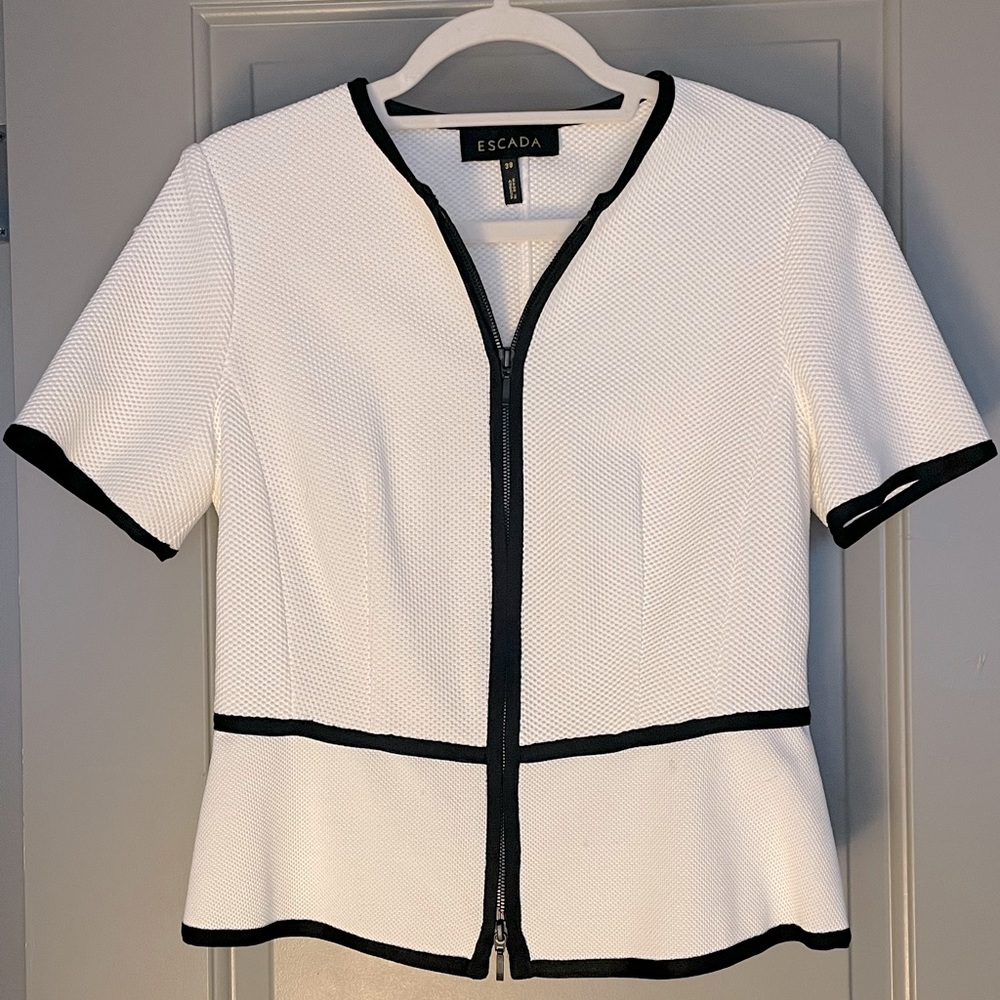 Escada woven top